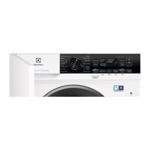 Встраиваемая стиральная машина ELECTROLUX/ Встраиваемая стирально-сушильная машина,загрузка 8кг, Сушка 4 кг, 1600 об/мин, A, дисплей, защита от протечек,панель управления на английском языке