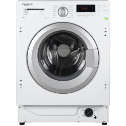 Встраиваемая стиральная машина MAUNFELD/ Встраиваемая стиральная машина MAUNFELD MBWM148S Встраиваемая стиральная машина MAUNFELD MBWM148S, инверторный мотор, комбинированное управление, 16 режимов, 1400 об/ мин, защита от детей, защита от протечек, диспл