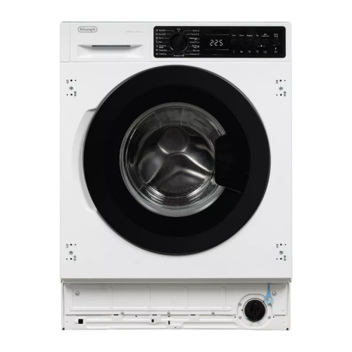 Встраиваемая стиральная машина Delonghi/ Встраиваемая стиральная машина Delonghi, 8 кг, 1400 об/мин., 15 программ, инверторный мотор, электронное управление, 47 дБ, быстрая стирка, A+++