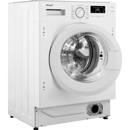 Стиральная машина/ Стиральная машина Weissgauff WMI 6147 Inverter Steam класс:A+++ загрузка до 7кг отжим:1400об/мин белый инвертер