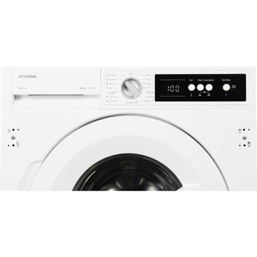 Стиральная машина/ Стиральная машина Hyundai HWM 7121 класс:A+++ загрузка до 7кг отжим:1200об/мин белый