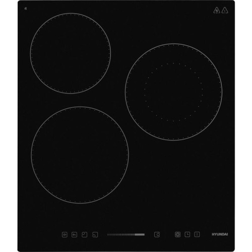Варочная поверхность/ Варочная поверхность Hyundai HHE 4554 BG черный