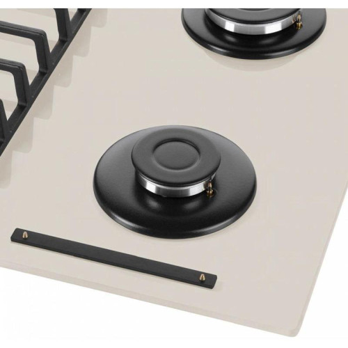 Газовая варочная поверхность/ Газовая варочная поверхность Maunfeld EGHG.64.6CBG/G бежевый