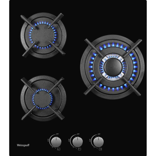 Газовая варочная поверхность/ Газовая варочная поверхность Weissgauff HGG 451 BGh черный