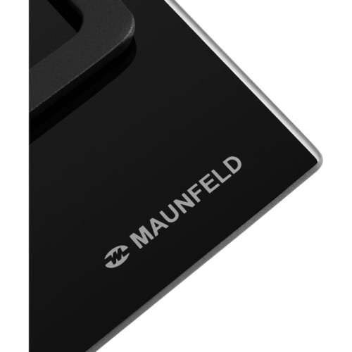 Газовая варочная панель MAUNFELD/ Газовая варочная панель, механическое управление, 70 см, 5 конфорок, электроподжиг, газ-контроль, WOK, чугунные решетки, цвет: черное стекло