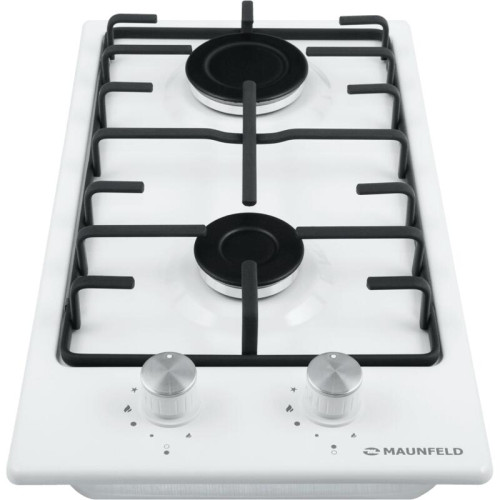 Газовая домино MAUNFELD/ Домино, Тип: газовая 30см Тип установки: независимая Управление: фронтальное, переключатели поворотные Нагревательный элемент: конфорка, 2шт Мощность конфорок, Вт: 2600, 1700 Материал исполнения: металл/эмаль Особенности: Газовая домино MAUNFELD/ Домино, Тип: газовая 30см Тип установки: независимая Управление: фронтальное, переключатели поворотные Нагревательный элемент: конфорка, 2шт Мощность конфорок, Вт: 2600, 1700 Материал исполнения: металл/эмаль Особенности: