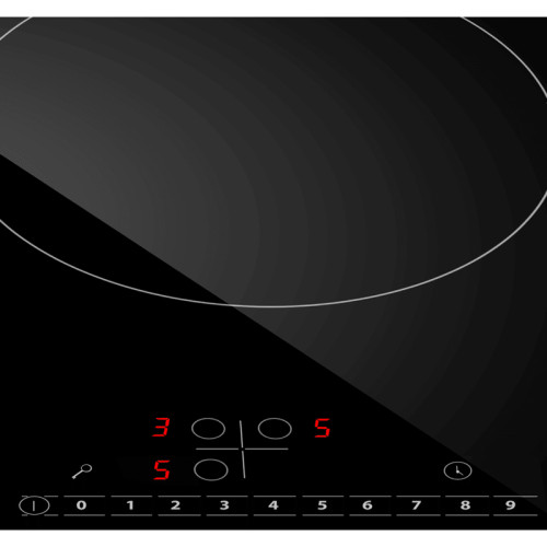 Индукционная варочная панель MAUNFELD/ Индукционная варочная панель, 45 см, сенсорное управление, таймер, бустер, черный