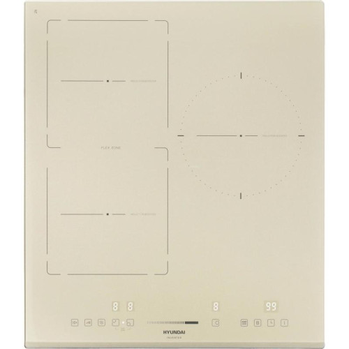 Индукционная варочная поверхность/ Индукционная варочная поверхность Hyundai HHI 4771 BE бежевый