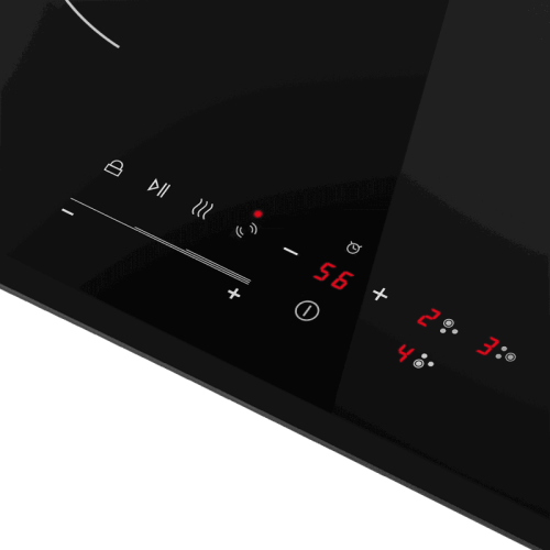 Варочная панель электрическая MAUNFELD/ Варочная панель электрическая MAUNFELD CVCE453SDBK 45см, стеклокерамика, сенсорное управление, таймер, черная