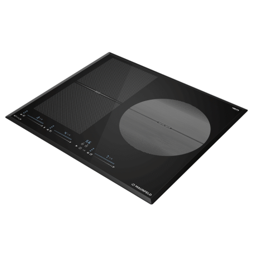 Индукция, 60 см, Flex Zone и Booster, слайдерное управление, таймер, автоматическое выключение, черный