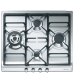 Встраиваемые газовые панели SMEG/ Газ,  Classica,газовая варочная панель, 60 см,нержавеющая сталь/ фурнитура серебро