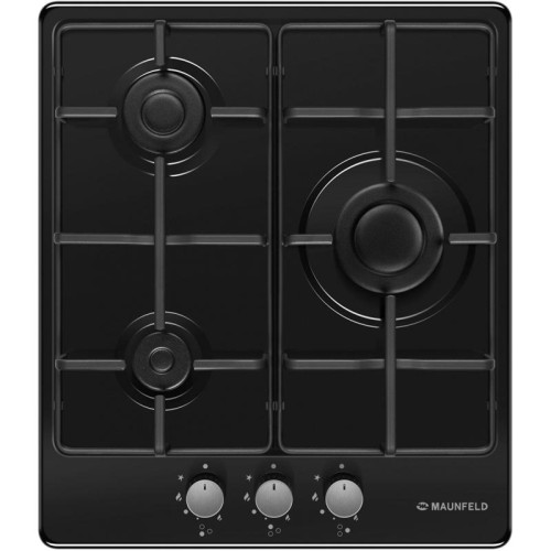 Газовая варочная поверхность/ Газовая варочная поверхность Maunfeld EGHE.43.3STS-EB черный