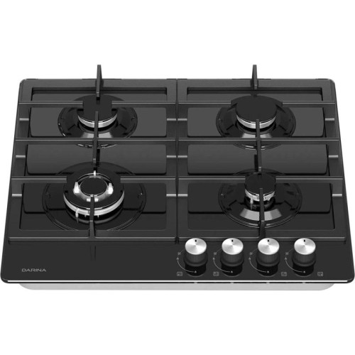 Газовая варочная поверхность/ Газовая варочная поверхность Darina 1T3 GC 308 B стекло черное