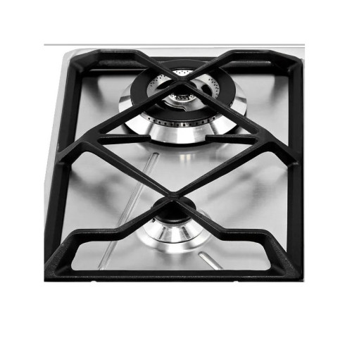 Встраиваемая газовая панель SMEG/ Газ,  Victoria, газовая варочная панель, 60 см, нержавеющая сталь матовая