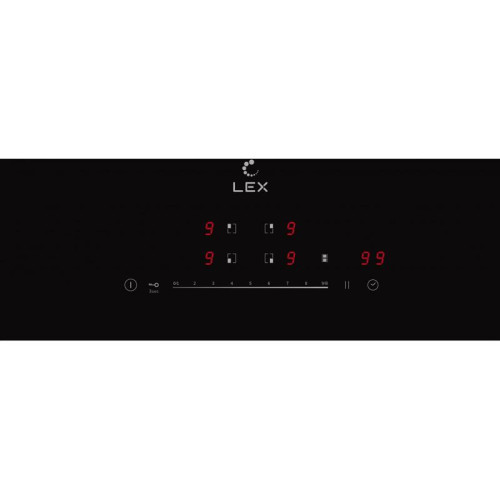 Индукционная варочная поверхность/ Индукционная варочная поверхность Lex EVI 641A BL черный