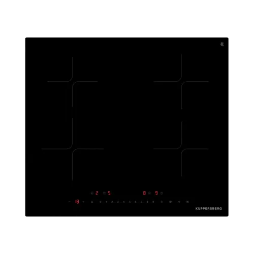 Варочная поверхность Kuppersberg/ Варочная поверхность Kuppersberg, индукция, inverter, High-Tech, 60 см, 4 зоны нагрева, прямой край, 9 уровней мощности, бустер, Stop and Go, Flexi-zone, автоматическое отключение, таймер, поддержание тепла, индикатор ост