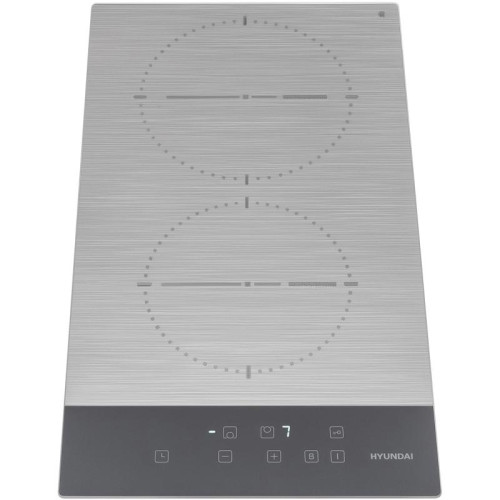 Индукционная варочная поверхность/ Индукционная варочная поверхность Hyundai HHI 3772 GR серебристый