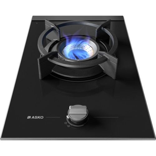 Газовая варочная панель ASKO/ Арт. 741473 ; Газовая варочная панель ASKO, 1 зона,материал стеклокерамика,кольцо для вока-чугун,электроподжиг, цвет черный