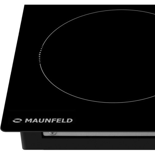 Индукционная варочная панель MAUNFELD/ Индукционная варочная панель, 45 см, сенсорное управление, таймер, бустер, черный