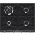 Встраиваемые газовые панели SMEG/ Газ, Victoria, газовая варочная панель, 60 см, черная Встраиваемые газовые панели SMEG/ Газ, Victoria, газовая варочная панель, 60 см, черная