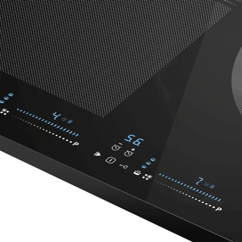 Индукция, 60 см, Flex Zone и Booster, слайдерное управление, таймер, автоматическое выключение, черный