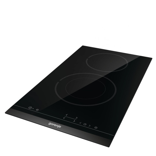 Электрическая домино GORENJE/ Домино,  Электрическая Стеклокерамическая варочная панель, Цвет: Черный, Стеклокерамическая варочная панель, Шлифованный передний край, Сенсорное управление, Таймер, Защитная блокировка от детей, Габаритные размеры (вхшхг): 5