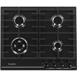 Газовая варочная поверхность/ Газовая варочная поверхность Gefest ПВГ 1214-01 К2 черный матовый