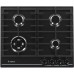 Газовая варочная поверхность/ Газовая варочная поверхность Gefest ПВГ 1214-01 К2 черный матовый