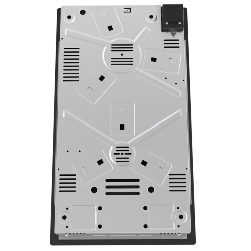 Электрическая варочная поверхность HiLight Midea/ MDK/Электрическая варочная поверхность Домино, ширина 30 см, 2 зоны нагрева HILIGHT, сенсорное управление, 9 уровней мощности, таймер, индикаторы остаточного тепла, функция 