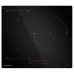 Встраиваемые индукционные панели MAUNFELD/ Индукционная, 60 см, слайдерное управление, 3 конфорки, Flex Zone, черный цвет