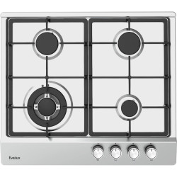 ГАЗ, 60 см, 4 конфорки, белый цвет