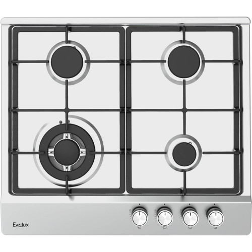 ГАЗ, 60 см, 4 конфорки, белый цвет