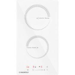 Индукционная варочная панель MAUNFELD/ Индукционная варочная панель MAUNFELD, домино, слайдерное управление, бустер, мощность конфорок 1200-1500 Вт, 1800-2300 Вт, таймер, автоматическое выключение, блокировка панели, цвет белый