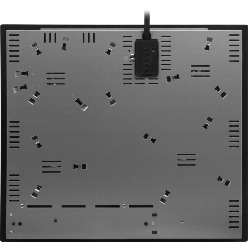 Варочная поверхность/ Варочная поверхность Hyundai HHE 6672 BG черный