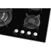 Газовая варочная поверхность/ Газовая варочная поверхность Weissgauff HG 640 BGh черный