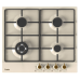 Варочная панель газовая, retro, 60 см, 4 конфорки: экономичная конфорка (0,95 кВт), 2 стандартных конфорки (2х1,7 кВт), ВОК конфорка (2,5 кВт), газ-контроль, электроподжиг, бежевая эмаль, поворотные переключатели, комплект форсунок-переходников на балонн Варочная панель газовая, retro, 60 см, 4 конфорки: экономичная конфорка (0,95 кВт), 2 стандартных конфорки (2х1,7 кВт), ВОК конфорка (2,5 кВт), газ-контроль, электроподжиг, бежевая эмаль, поворотные переключатели, комплект форсунок-переходников на балонн