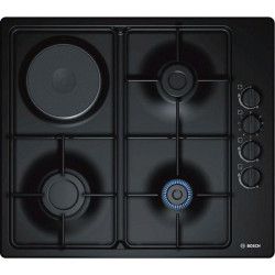 Газовая варочная поверхность/ Газовая варочная поверхность Bosch PBY6C6B62O черный