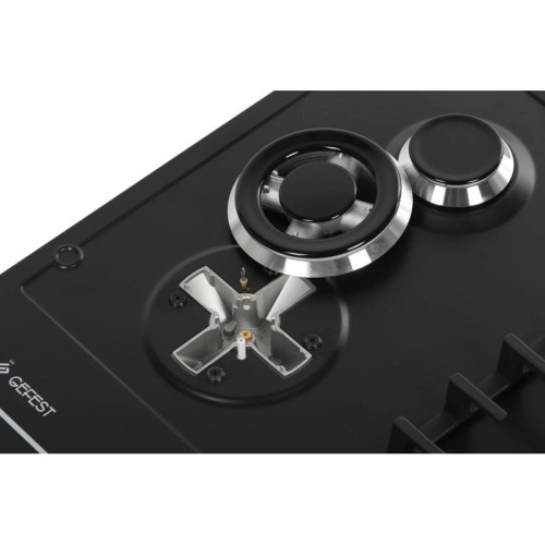 Газовая варочная поверхность/ Газовая варочная поверхность Gefest ПВГ 1214-01 К2 черный матовый
