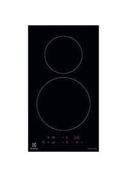 Домино ELECTROLUX/ Индукционная варочная поверхность, цвет: Черный, , индивидуальный таймер для каждой зоны нагрева, без рамки