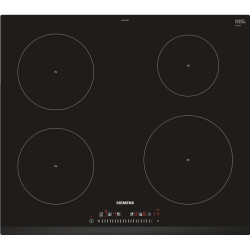 Встраиваемая варочная панель Siemens/ Индукционная варочная панель,59.20х52.20 см.встраивание внакладку на столешницу, без рамы