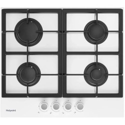 Газовая варочная поверхность/ Газовая варочная поверхность Hotpoint HG 61F/WH белый