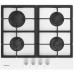 Газовая варочная поверхность/ Газовая варочная поверхность Hotpoint HG 61F/WH белый