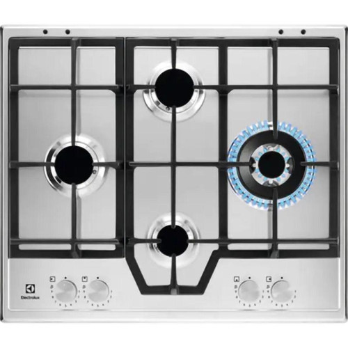 Газовая варочная поверхность/ Газовая варочная поверхность Electrolux KGS64562SX серебристый