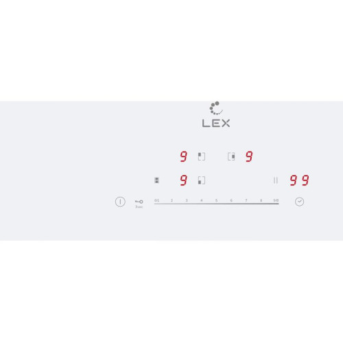 Индукционная варочная поверхность/ Индукционная варочная поверхность Lex EVI 431A WH белый