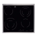 Встраиваемая варочная поверхность ELECTROLUX/ Электрическая варочная поверхность HiLight на 4 конфорки, 2 зоны с расширением, cтеклокерамика, мощность: 6300 Вт, независимая установка, размеры (ШхГ): 57.6x51.6 см,рама из нержавеющей стали