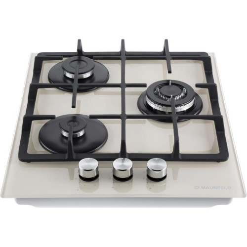 Газовая варочная поверхность/ Газовая варочная поверхность Maunfeld EGHG.43.33CBG\G бежевый