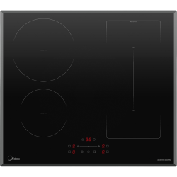 Индукционная варочная поверхность MIDEA/ MDK/Индукционная варочная поверхность MIDEA, сенсорное управление, таймер, индикация остаточного тепла, защита от детей, цвет черный