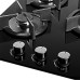 Газовая варочная поверхность/ Газовая варочная поверхность Weissgauff HGG 451 BGh черный