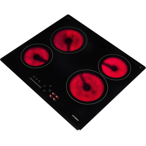 Варочная поверхность/ Варочная поверхность Hyundai HHE 6451 BG черный