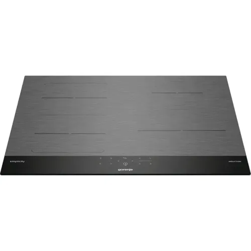 Встраиваемая варочная панель GORENJE/ Встраиваемая варочная панель GORENJE, индукционная, 60 см, Линия Gorenje Simplicity Collection 2.1, без рамки, 4 конфорки, сенсорное управление, таймер, Bridge, PowerBoost, блокировка от детей, цвет черный
